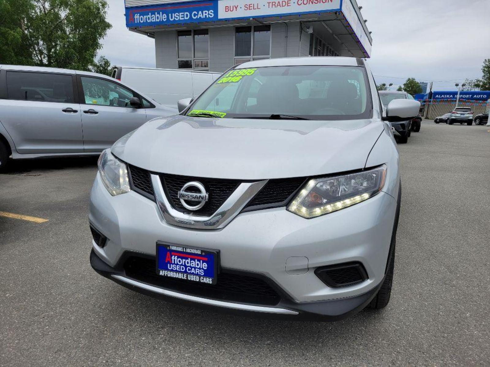 Affordable Used Cars Anchorage 2016 Nissan Rogue S AWD