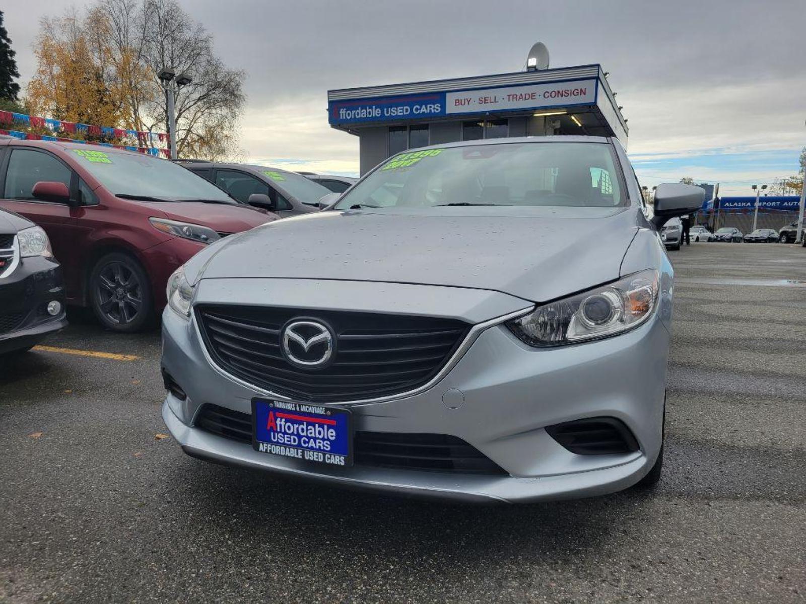 2017 SILVER MAZDA 6 TOURING (JM1GL1V54H1) with an 2.5L engine, Automatic transmission, located at 929 East 8th Ave, Anchorage, 99501, (907) 274-2277, 61.214783, -149.866074 - Photo #0