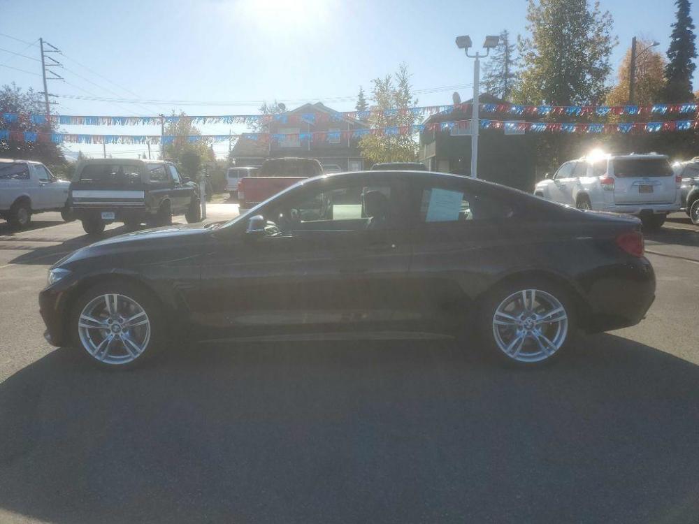 2018 BLACK BMW 430XI M Sport (WBA4W5C57JA) with an 2.0L engine, Automatic transmission, located at 929 East 8th Ave, Anchorage, 99501, (907) 274-2277, 61.214783, -149.866074 - Photo #1