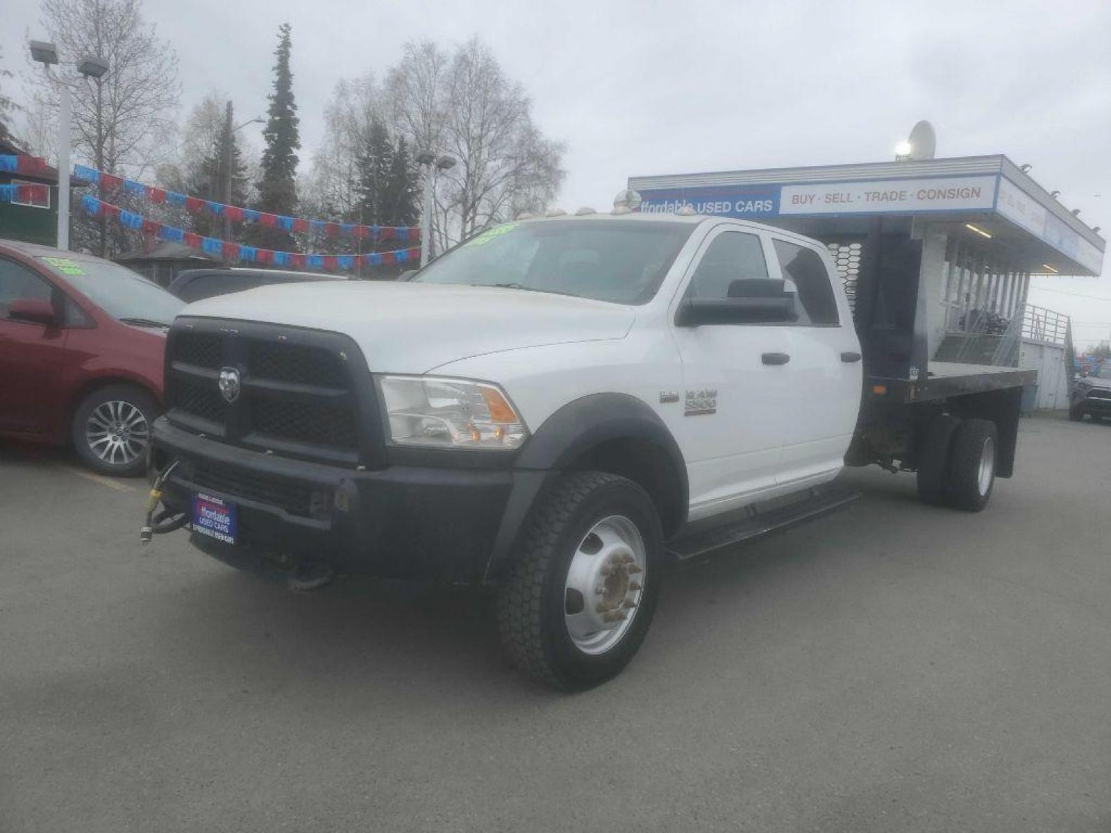 2015 WHITE RAM 5500 (3C7WRNFJ9FG) with an 6.4L engine, Automatic transmission, located at 929 East 8th Ave, Anchorage, 99501, (907) 274-2277, 61.214783, -149.866074 - Photo #0