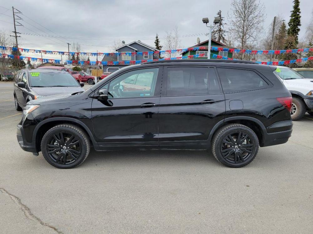 2020 BLACK HONDA PILOT BLACK (5FNYF6H72LB) with an 3.5L engine, Automatic transmission, located at 929 East 8th Ave, Anchorage, 99501, (907) 274-2277, 61.214783, -149.866074 - Photo #1