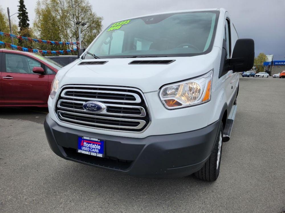 2018 WHITE FORD TRANSIT T-250 (1FTYR1YM9JK) with an 3.7L engine, Automatic transmission, located at 929 East 8th Ave, Anchorage, 99501, (907) 274-2277, 61.214783, -149.866074 - Photo #0