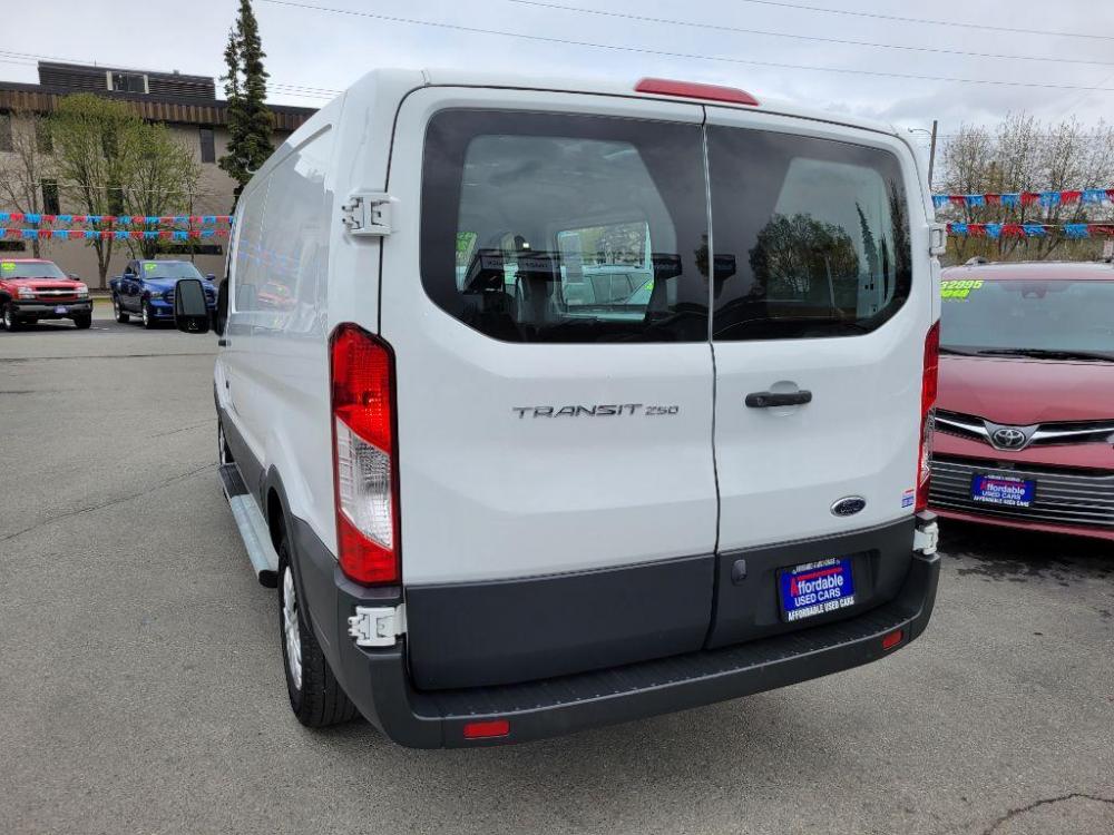 2018 WHITE FORD TRANSIT T-250 (1FTYR1YM9JK) with an 3.7L engine, Automatic transmission, located at 929 East 8th Ave, Anchorage, 99501, (907) 274-2277, 61.214783, -149.866074 - Photo #2