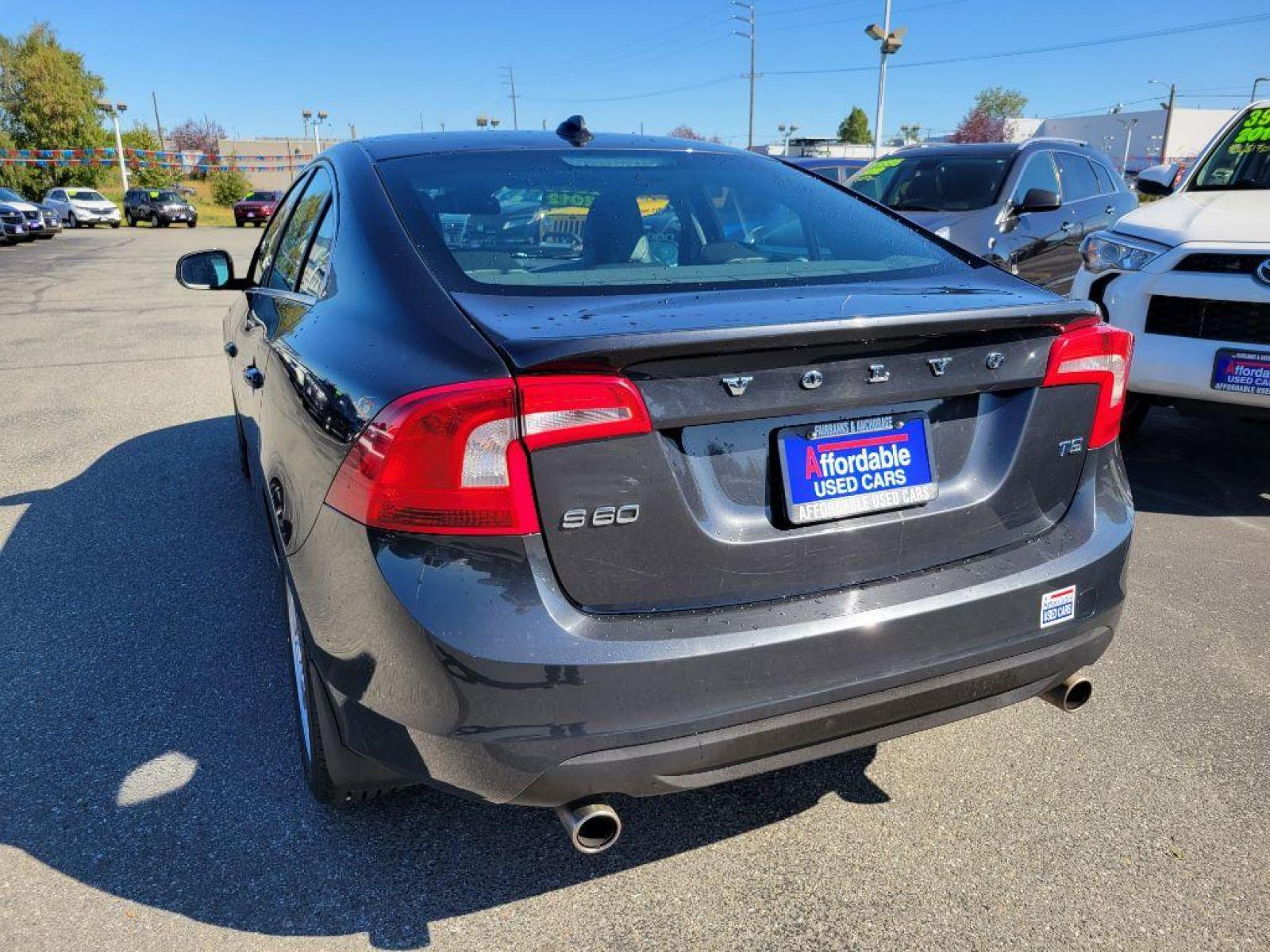 2012 GRAY VOLVO S60 T5 (YV1622FSXC2) with an 2.4L engine, Automatic transmission, located at 929 East 8th Ave, Anchorage, 99501, (907) 274-2277, 61.214783, -149.866074 - Photo #2