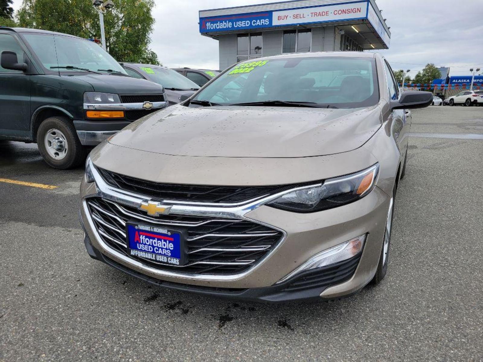 2022 TAN CHEVROLET MALIBU LS (1G1ZB5ST1NF) with an 1.5L engine, Automatic transmission, located at 929 East 8th Ave, Anchorage, 99501, (907) 274-2277, 61.214783, -149.866074 - Photo #0