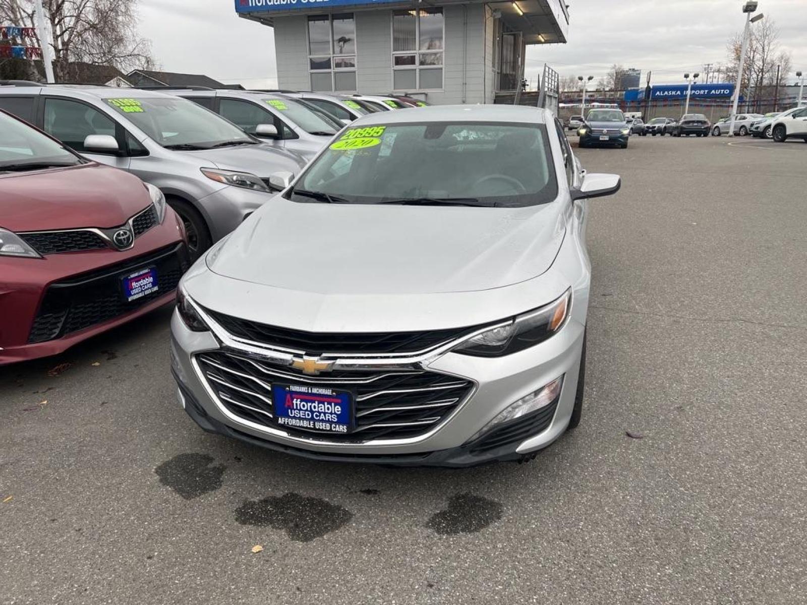 2020 SILVER CHEVROLET MALIBU LT LT (1G1ZD5STXLF) with an 1.5L engine, Continuously Variable transmission, located at 929 East 8th Ave, Anchorage, 99501, (907) 274-2277, 61.214783, -149.866074 - Photo #0