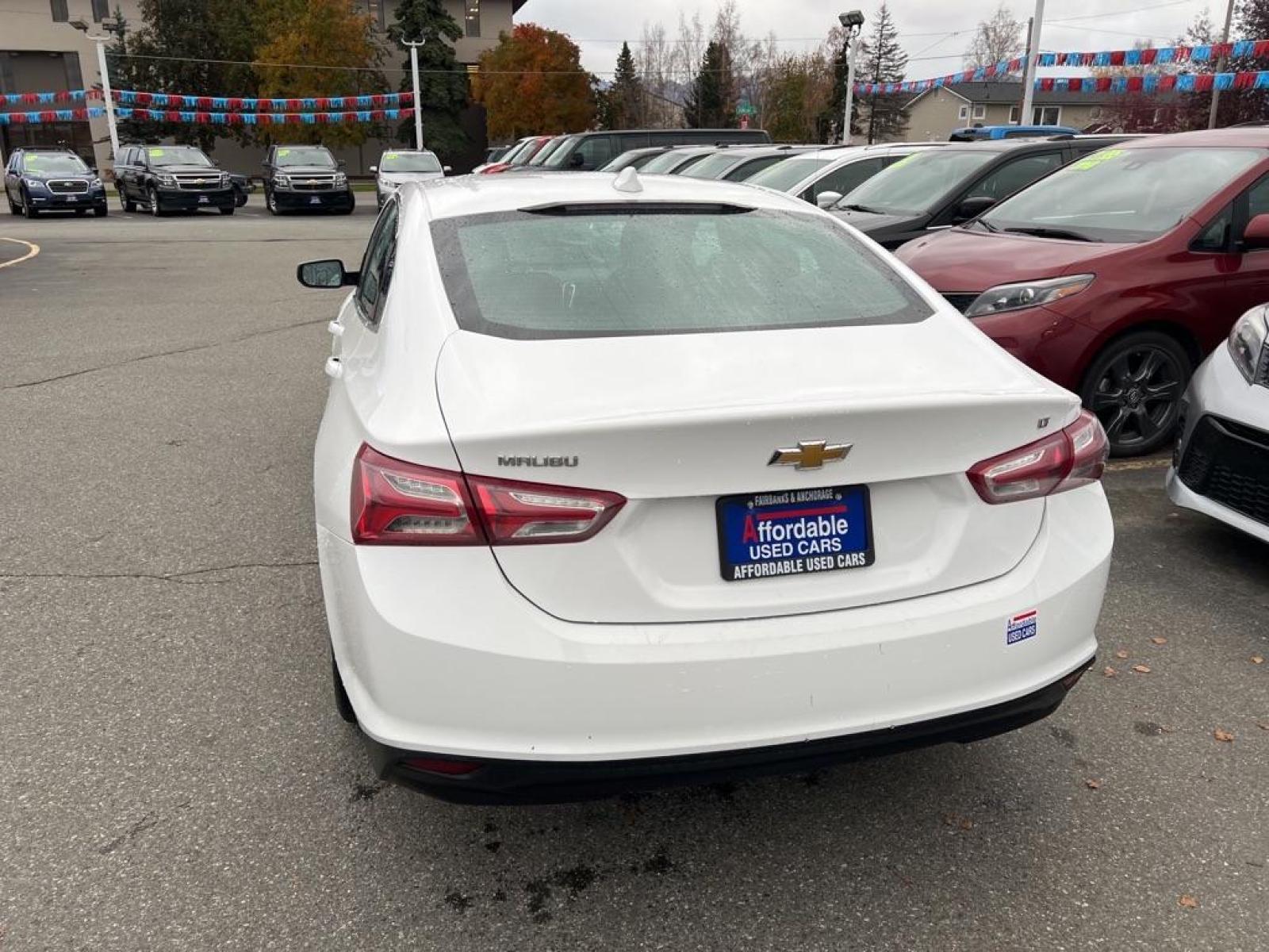 2020 WHITE CHEVROLET MALIBU LT LT (1G1ZD5ST4LF) with an 1.5L engine, Continuously Variable transmission, located at 929 East 8th Ave, Anchorage, 99501, (907) 274-2277, 61.214783, -149.866074 - Photo #2