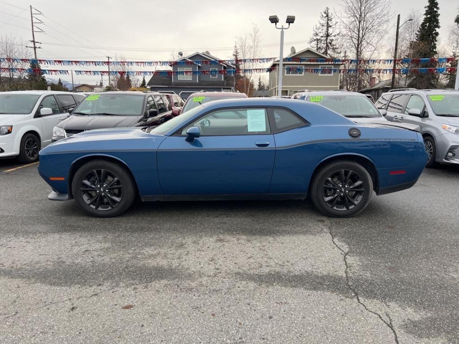 2020 BLUE DODGE CHALLENGER GT (2C3CDZKGXLH) with an 3.6L engine, Automatic transmission, located at 929 East 8th Ave, Anchorage, 99501, (907) 274-2277, 61.214783, -149.866074 - Photo #1