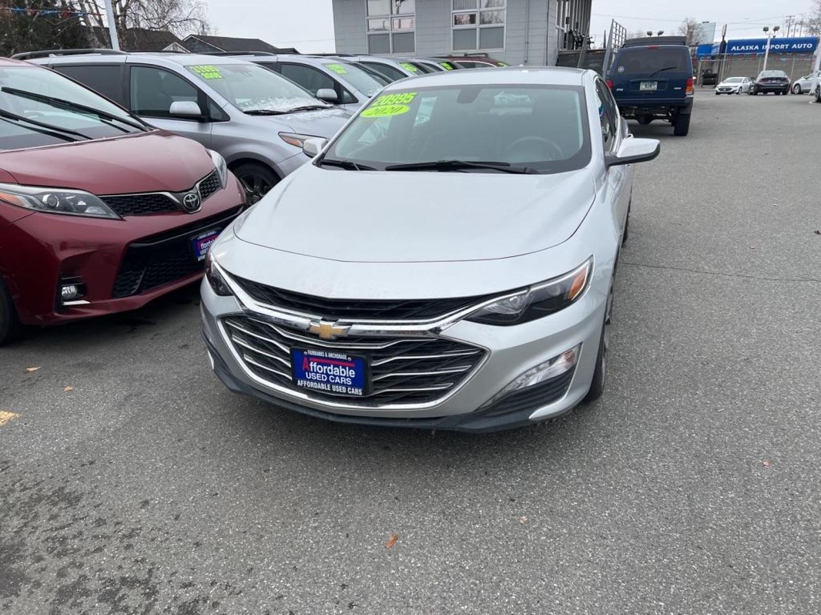 2020 SILVER CHEVROLET MALIBU LT LT (1G1ZD5ST3LF) with an 1.5L engine, Continuously Variable transmission, located at 929 East 8th Ave, Anchorage, 99501, (907) 274-2277, 61.214783, -149.866074 - Photo #0