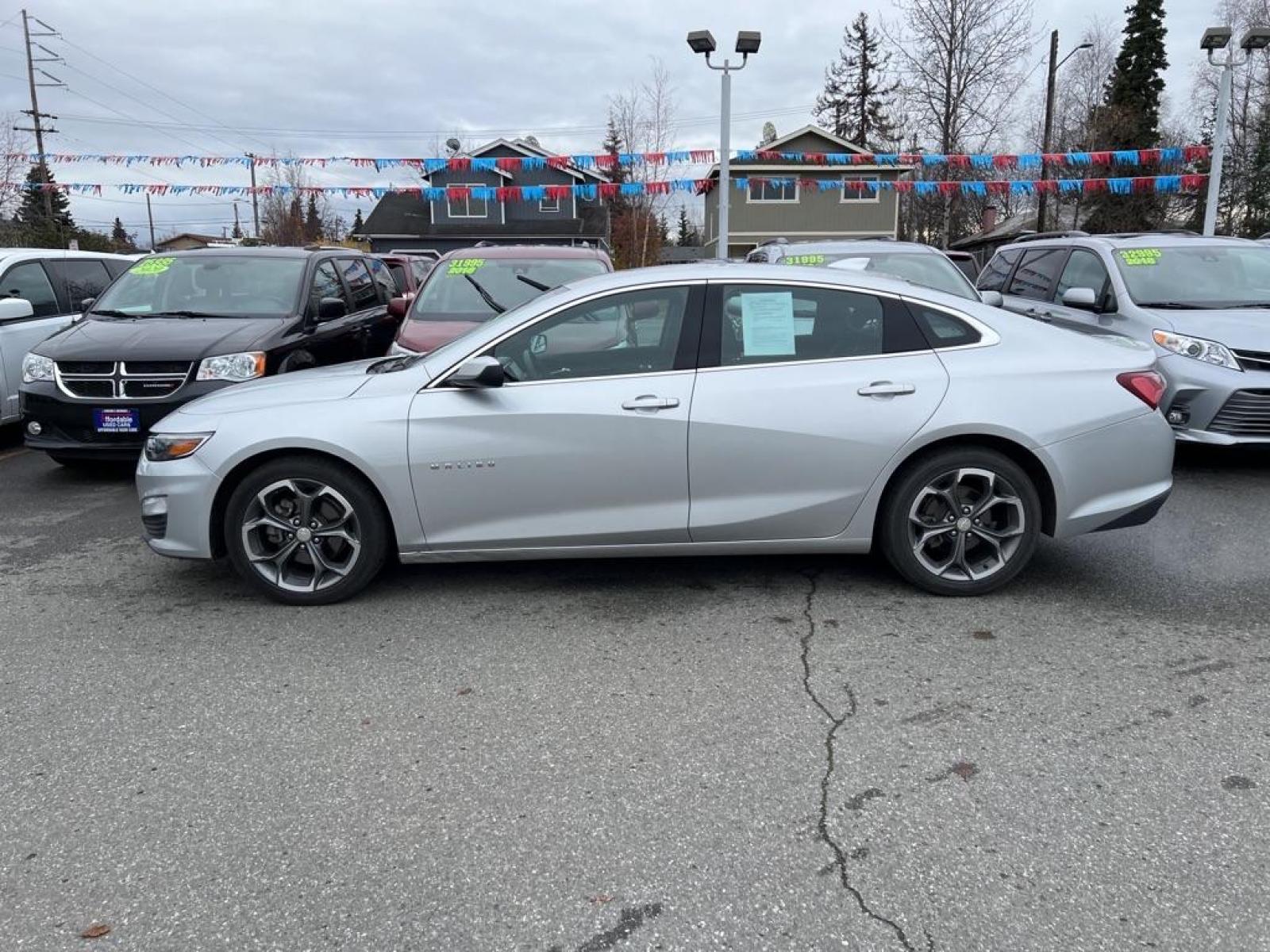 2020 SILVER CHEVROLET MALIBU LT (1G1ZD5ST9LF) with an 1.5L engine, Continuously Variable transmission, located at 929 East 8th Ave, Anchorage, 99501, (907) 274-2277, 61.214783, -149.866074 - Photo #1