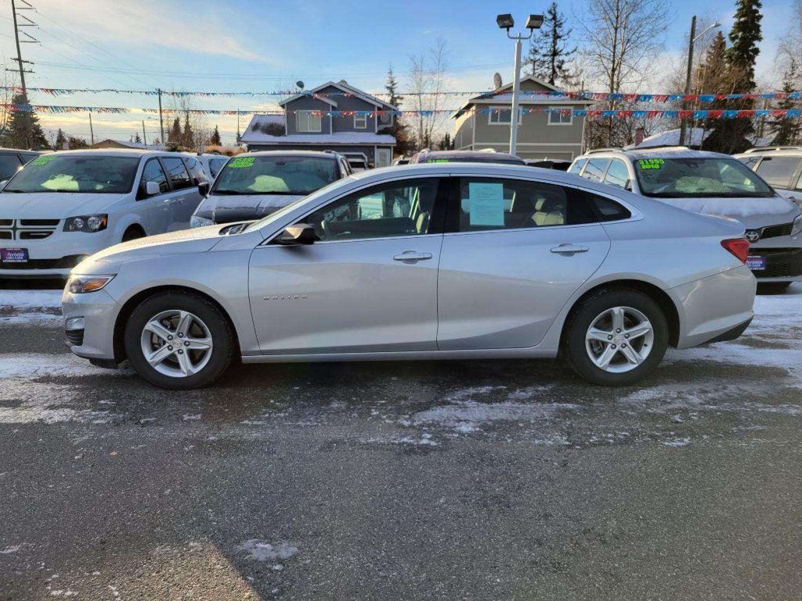 2022 SILVER CHEVROLET MALIBU LS (1G1ZB5ST4NF) with an 1.5L engine, Automatic transmission, located at 929 East 8th Ave, Anchorage, 99501, (907) 274-2277, 61.214783, -149.866074 - Photo #1