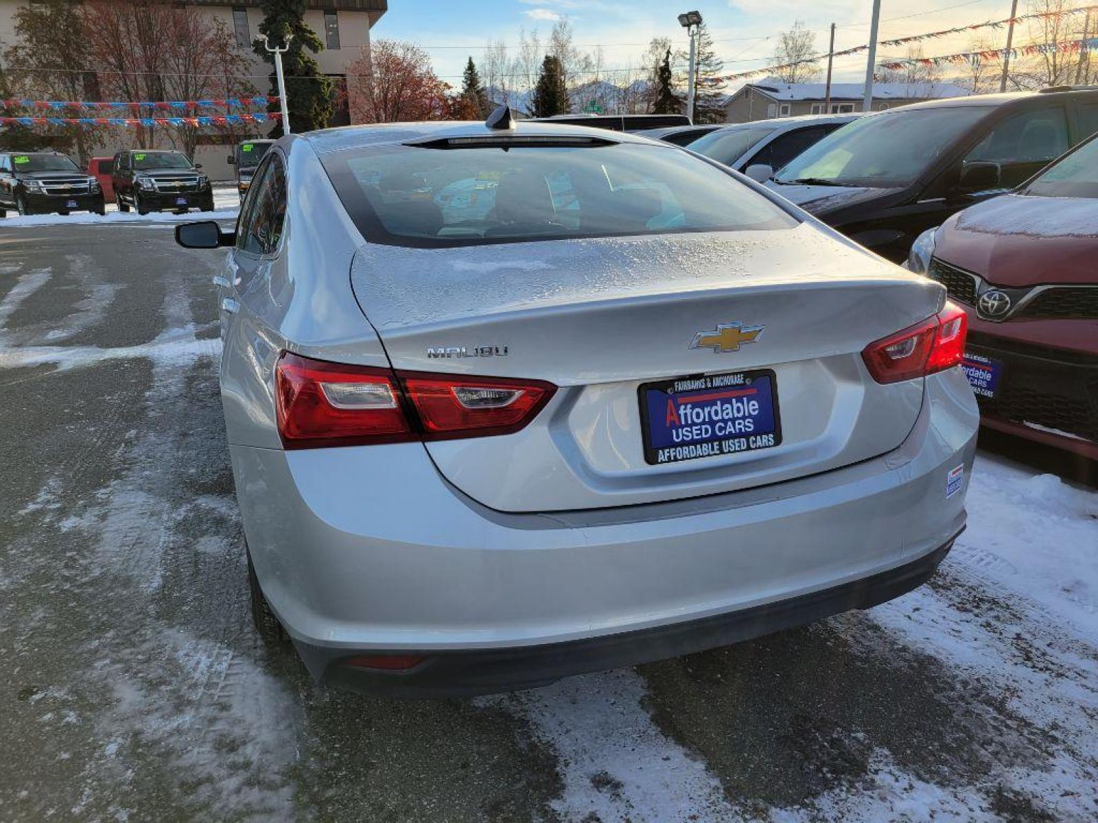 2022 SILVER CHEVROLET MALIBU LS (1G1ZB5ST4NF) with an 1.5L engine, Automatic transmission, located at 929 East 8th Ave, Anchorage, 99501, (907) 274-2277, 61.214783, -149.866074 - Photo #2