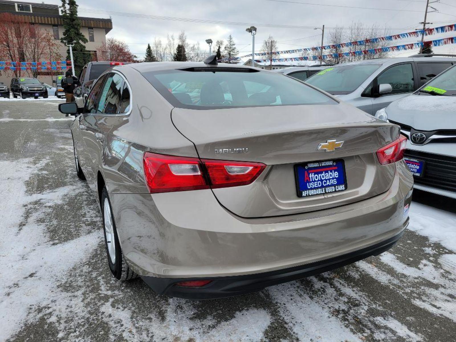 2022 TAN CHEVROLET MALIBU LS (1G1ZB5STXNF) with an 1.5L engine, Automatic transmission, located at 929 East 8th Ave, Anchorage, 99501, (907) 274-2277, 61.214783, -149.866074 - Photo #2