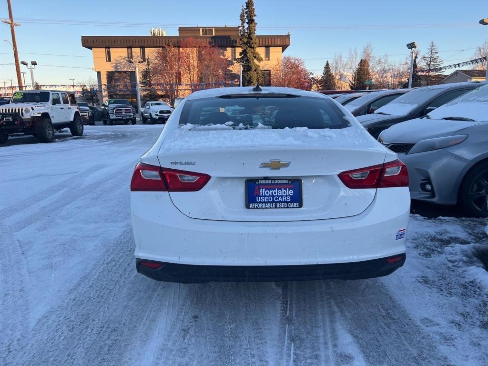 2022 WHITE CHEVROLET MALIBU LS (1G1ZB5ST7NF) with an 1.5L engine, Automatic transmission, located at 929 East 8th Ave, Anchorage, 99501, (907) 274-2277, 61.214783, -149.866074 - Photo #2