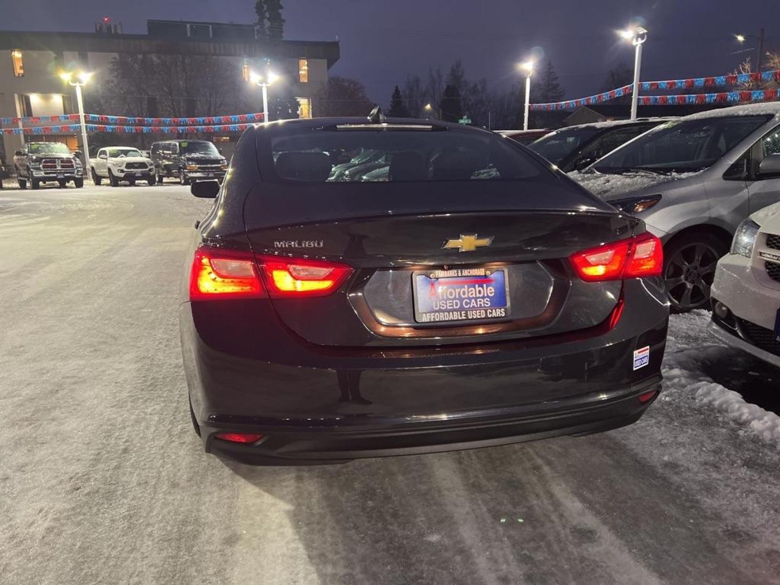 2022 BLACK CHEVROLET MALIBU LS (1G1ZB5ST7NF) with an 1.5L engine, Automatic transmission, located at 929 East 8th Ave, Anchorage, 99501, (907) 274-2277, 61.214783, -149.866074 - Photo #2
