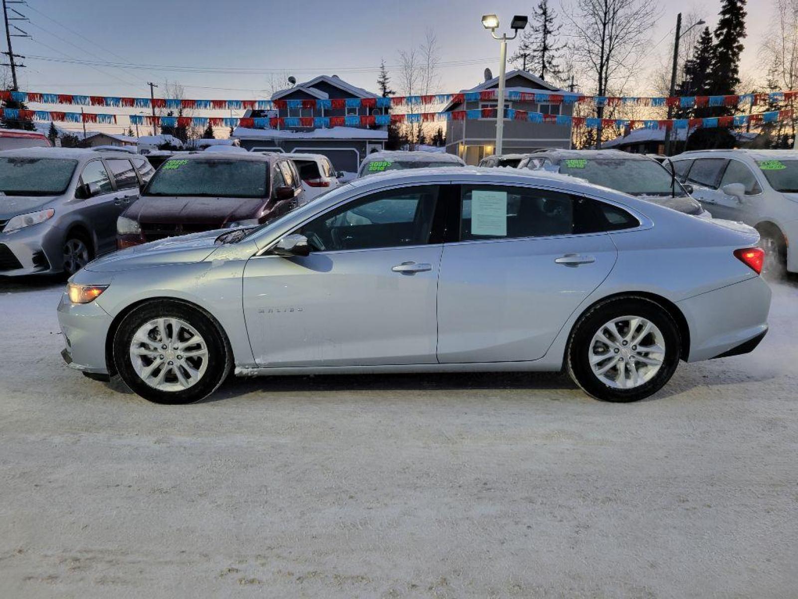 2017 BLUE CHEVROLET MALIBU HYBRID (1G1ZJ5SU0HF) with an 1.8L engine, Automatic transmission, located at 929 East 8th Ave, Anchorage, 99501, (907) 274-2277, 61.214783, -149.866074 - Photo #1