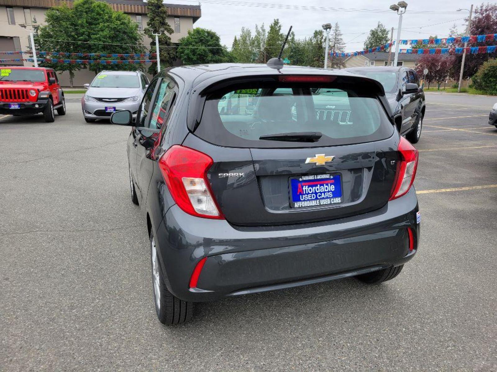 2021 GRAY CHEVROLET SPARK 1LT (KL8CD6SAXMC) with an 1.4L engine, Continuously Variable transmission, located at 929 East 8th Ave, Anchorage, AK, 99501, (907) 274-2277, 61.214783, -149.866074 - Photo #2