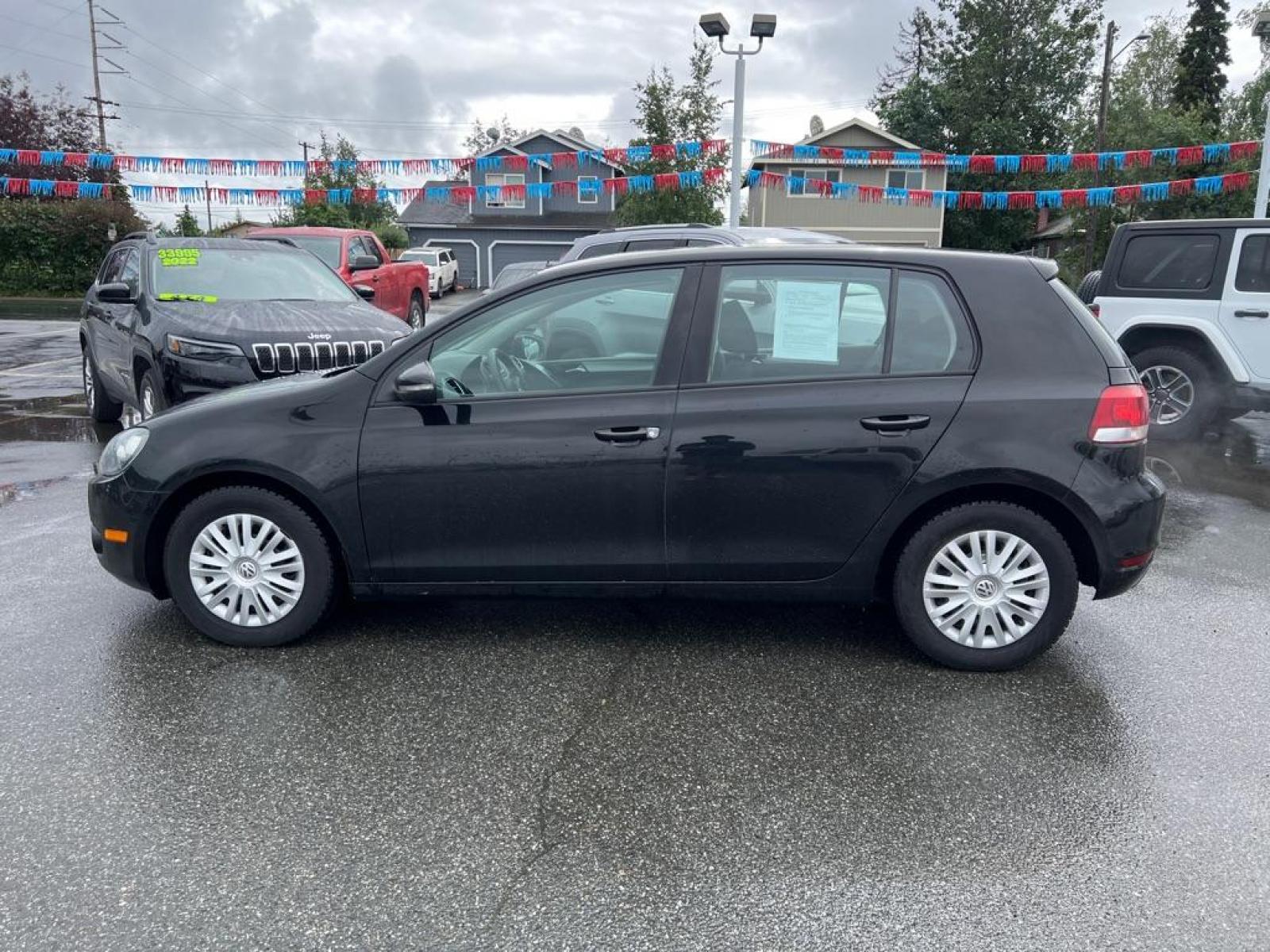 2013 BLACK VOLKSWAGEN GOLF (WVWDB7AJ0DW) with an 2.5L engine, Automatic transmission, located at 929 East 8th Ave, Anchorage, AK, 99501, (907) 274-2277, 61.214783, -149.866074 - Photo #1