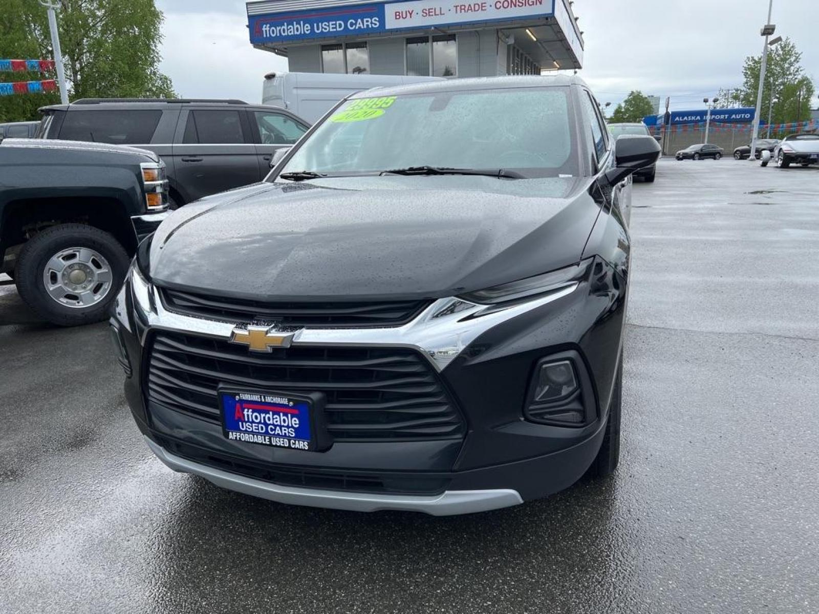 2020 BLACK CHEVROLET BLAZER 2LT (3GNKBHRSXLS) with an 3.6L engine, Automatic transmission, located at 929 East 8th Ave, Anchorage, AK, 99501, (907) 274-2277, 61.214783, -149.866074 - Photo #0