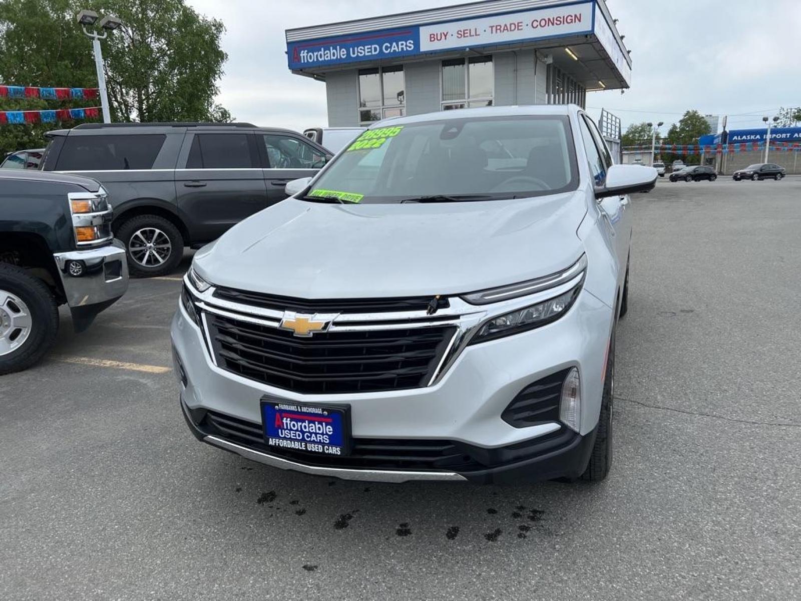 2022 SILVER CHEVROLET EQUINOX LT (3GNAXUEV8NL) with an 1.5L engine, Automatic transmission, located at 929 East 8th Ave, Anchorage, AK, 99501, (907) 274-2277, 61.214783, -149.866074 - Photo #0