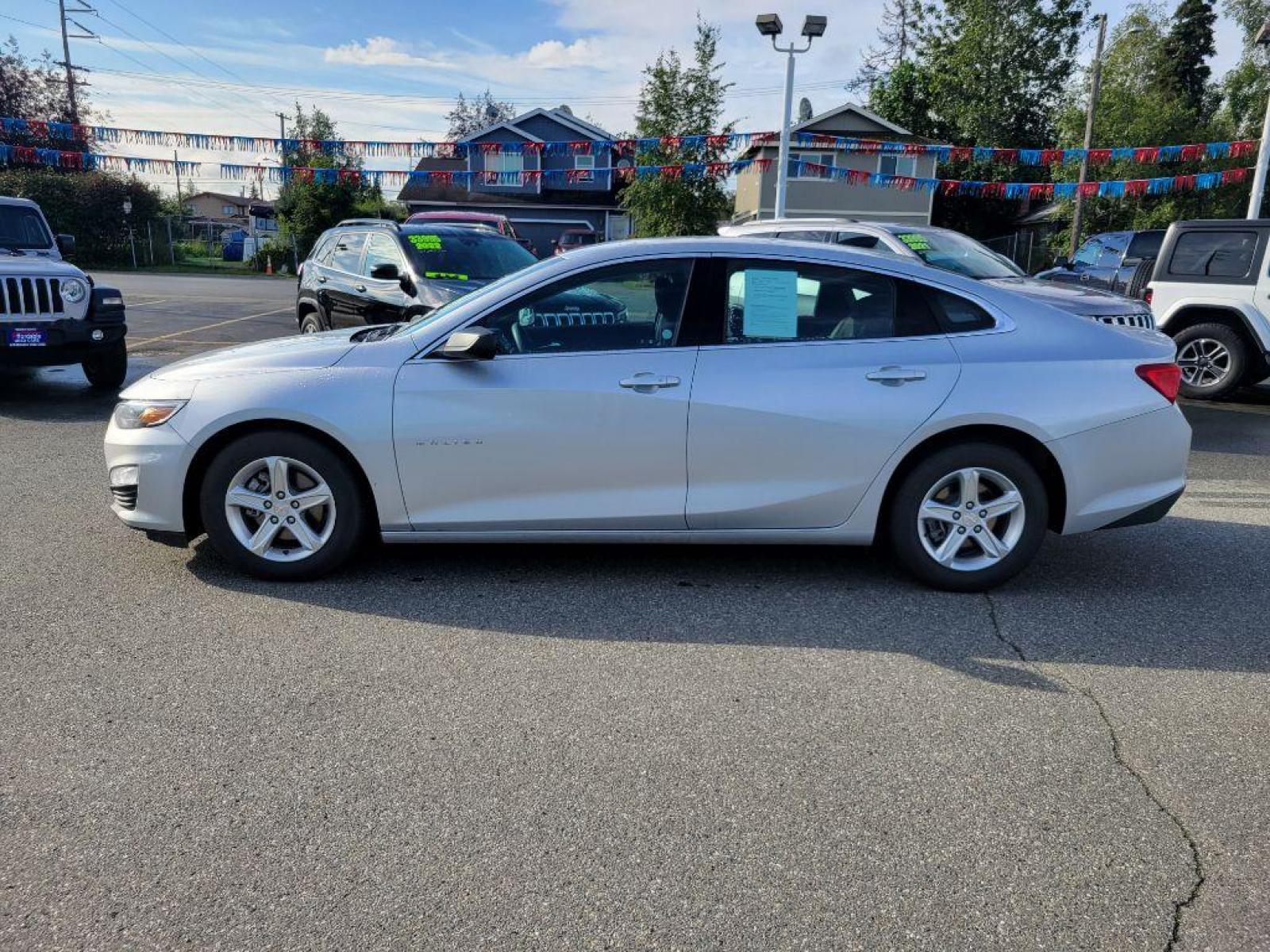 2022 SILVER CHEVROLET MALIBU LS (1G1ZB5ST2NF) with an 1.5L engine, Automatic transmission, located at 929 East 8th Ave, Anchorage, AK, 99501, (907) 274-2277, 61.214783, -149.866074 - Photo #1