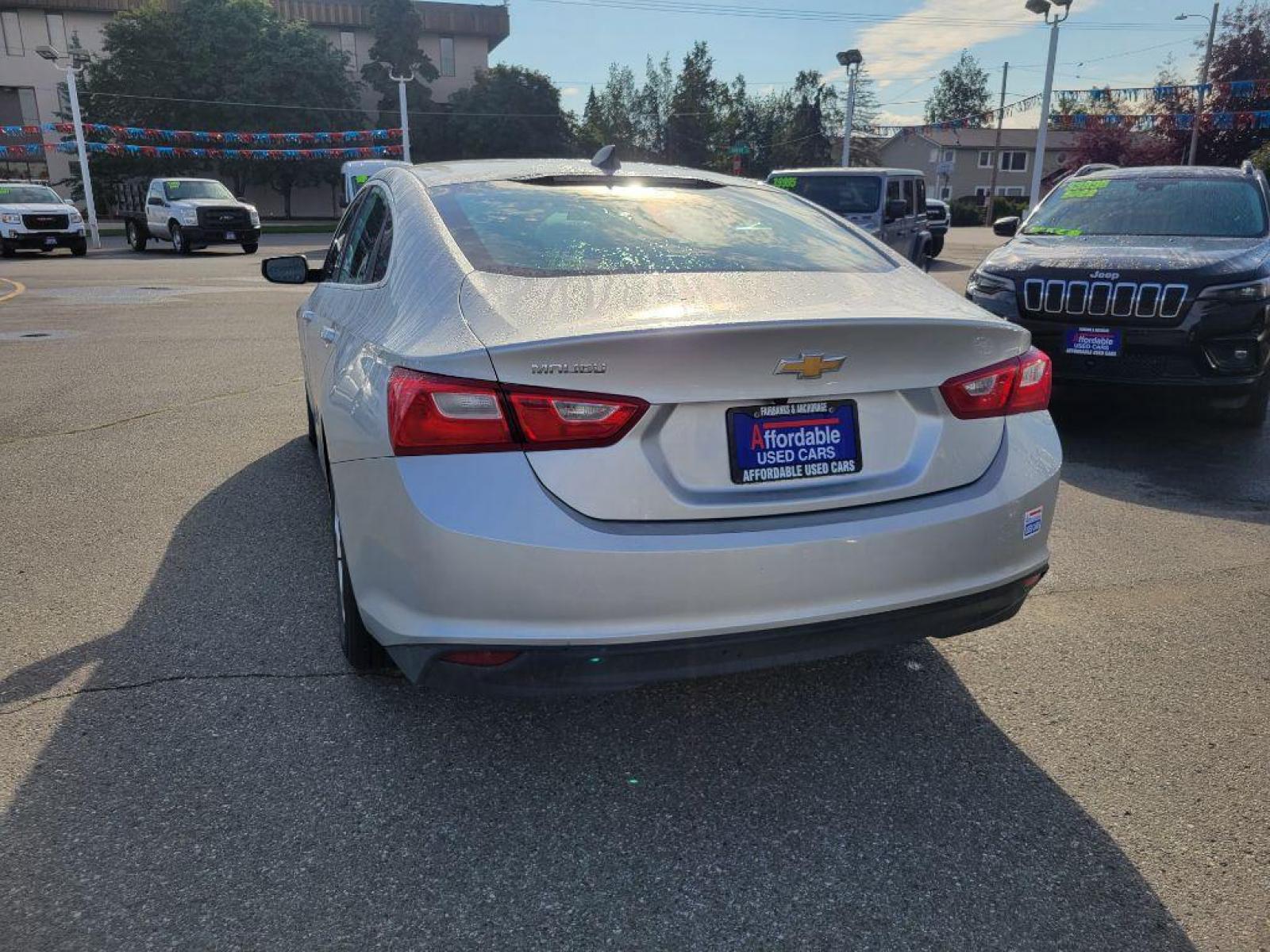 2022 SILVER CHEVROLET MALIBU LS (1G1ZB5ST2NF) with an 1.5L engine, Automatic transmission, located at 929 East 8th Ave, Anchorage, AK, 99501, (907) 274-2277, 61.214783, -149.866074 - Photo #2