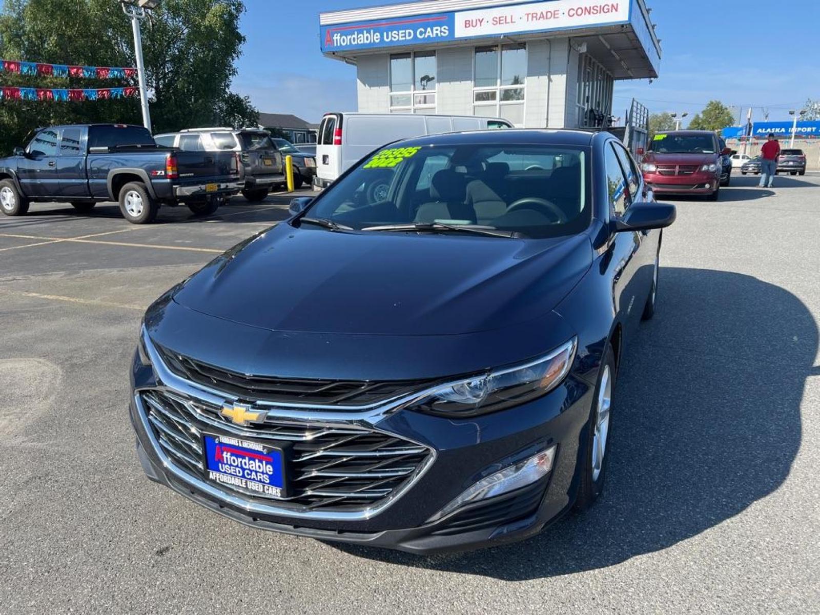 2022 BLUE CHEVROLET MALIBU LT (1G1ZD5ST5NF) with an 1.5L engine, Automatic transmission, located at 929 East 8th Ave, Anchorage, AK, 99501, (907) 274-2277, 61.214783, -149.866074 - Photo #0