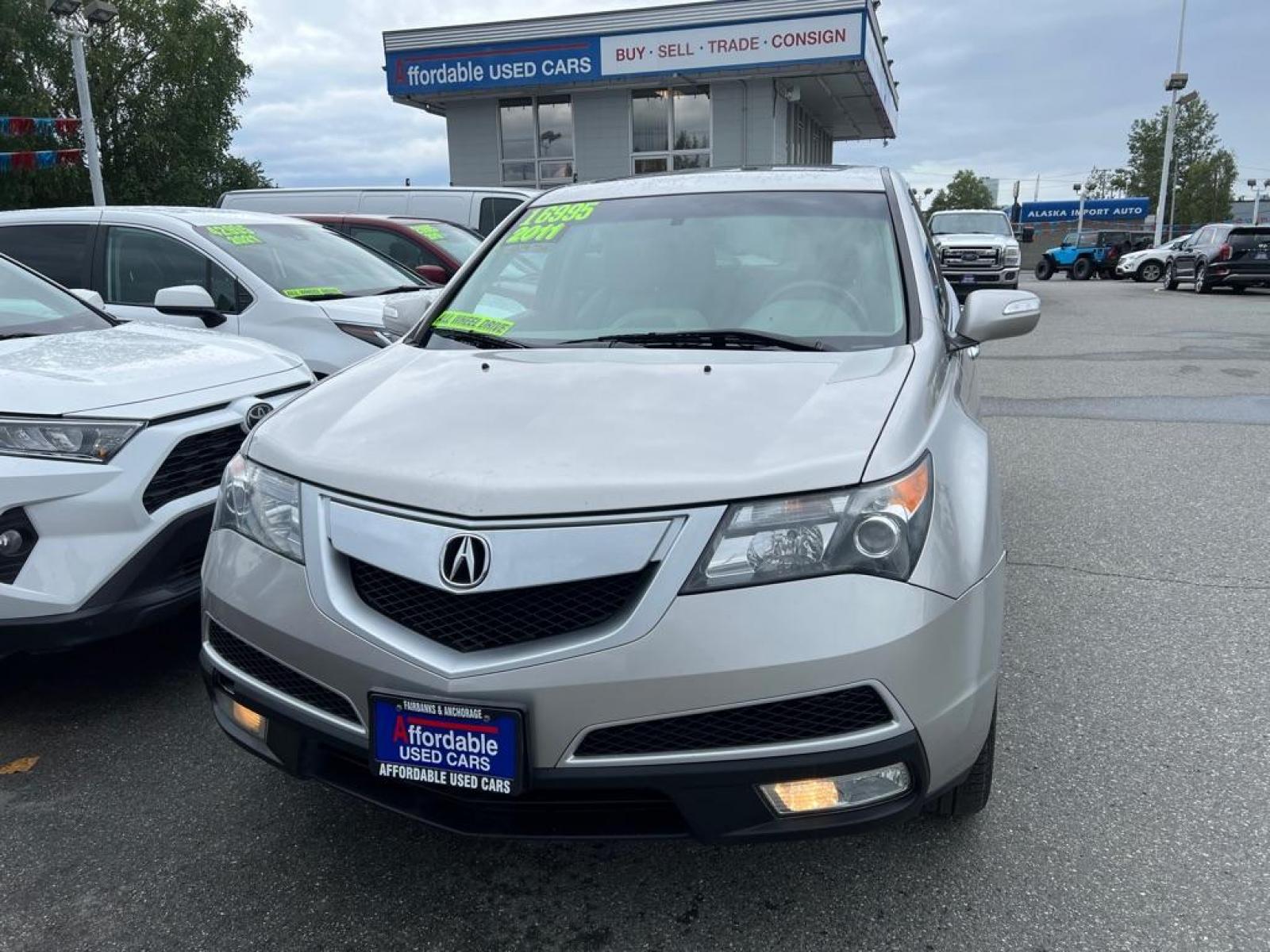 2011 GREY ACURA MDX TECHNOLOGY (2HNYD2H47BH) with an 3.7L engine, Automatic transmission, located at 929 East 8th Ave, Anchorage, AK, 99501, (907) 274-2277, 61.214783, -149.866074 - Photo #0