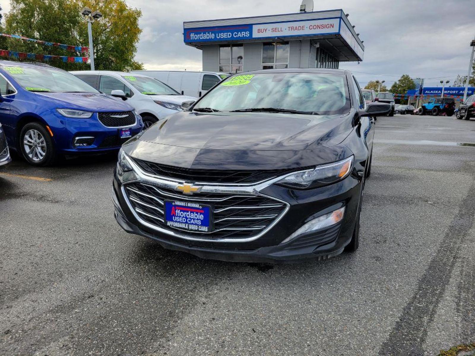 2020 BLACK CHEVROLET MALIBU LT (1G1ZD5ST2LF) with an 1.5L engine, Continuously Variable transmission, located at 929 East 8th Ave, Anchorage, AK, 99501, (907) 274-2277, 61.214783, -149.866074 - Photo #0