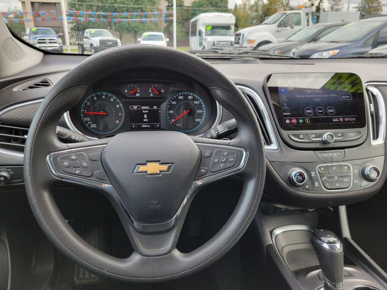 2020 BLACK CHEVROLET MALIBU LT (1G1ZD5ST2LF) with an 1.5L engine, Continuously Variable transmission, located at 929 East 8th Ave, Anchorage, AK, 99501, (907) 274-2277, 61.214783, -149.866074 - Photo #4