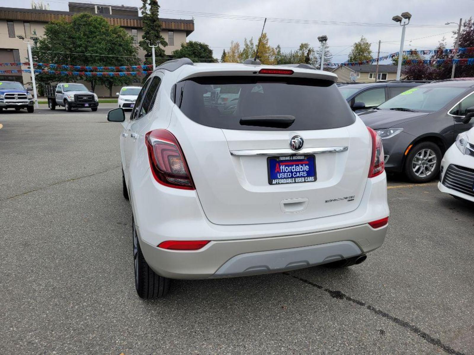 2019 WHITE BUICK ENCORE ESSENCE (KL4CJGSM7KB) with an 1.4L engine, Automatic transmission, located at 929 East 8th Ave, Anchorage, AK, 99501, (907) 274-2277, 61.214783, -149.866074 - Photo #2