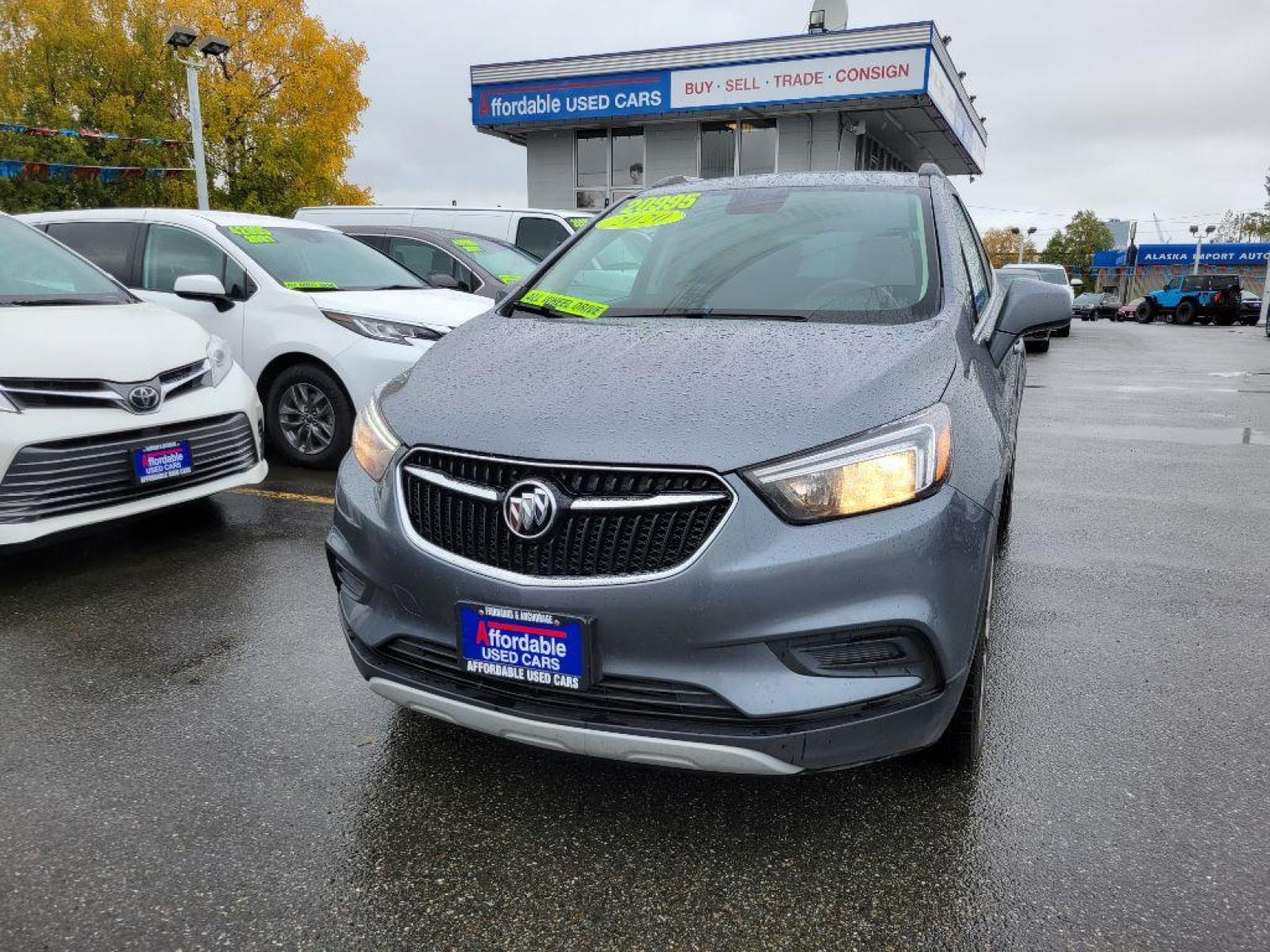 2020 BLACK BUICK ENCORE PREFERRED (KL4CJESB4LB) with an 1.4L engine, Automatic transmission, located at 929 East 8th Ave, Anchorage, AK, 99501, (907) 274-2277, 61.214783, -149.866074 - Photo #0