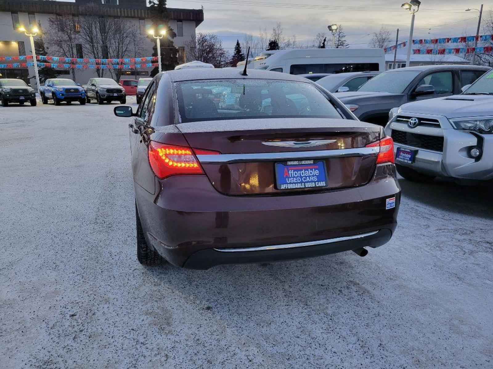 Affordable Used Cars Anchorage 2013 CHRYSLER 200 4DR
