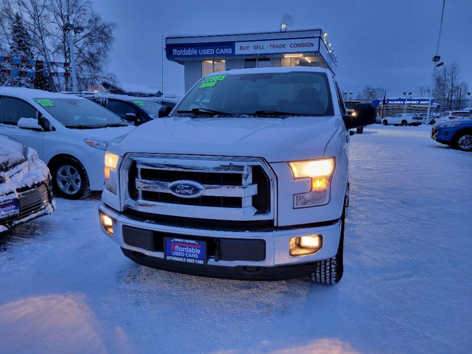 Affordable Used Cars Anchorage 2015 FORD F150 4DR